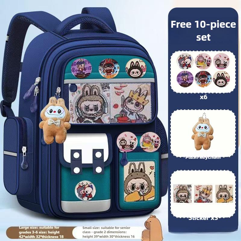 School Bag for Primary School Students, Children's Backpacks for Grades 1 To 6, Waterproof Large-capacity Backpacks