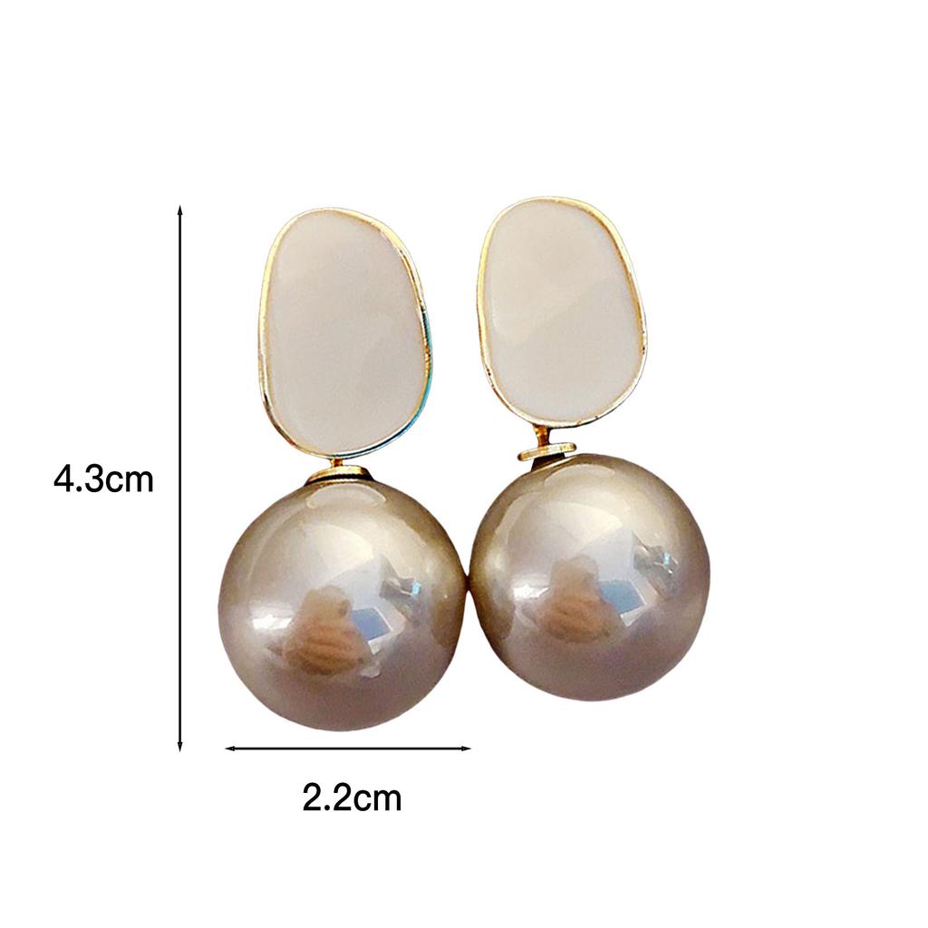 Trendy Pearl Earring For Women Simple Irregular Pearl Ear Rings Elegant Exquisite OL Style Girls Jewelry Ear Accessories