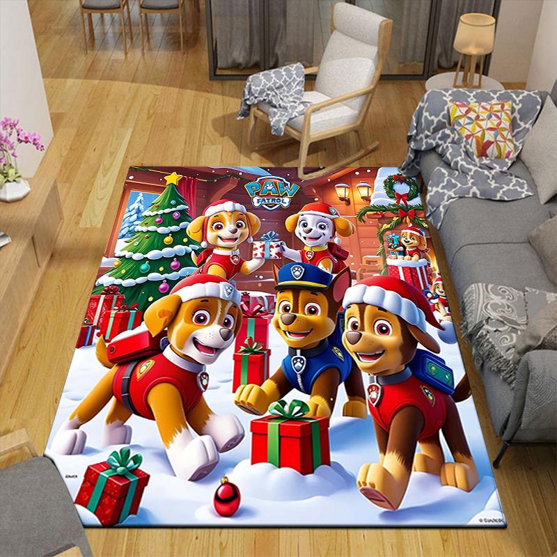 1Pc Happy New Year Celebration Rug Office Carpet Indoor Outdoor Doormat Nonslip Soft And Comfortable Living Room Christmas Halloween Gift D91860
