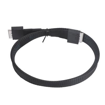 Oculink SFF 8611 8i na SFF 8611 8i kabel 16Gbps Podpora SAS 3.0 4.0 SATA 3.0 Datový přenosový kabel