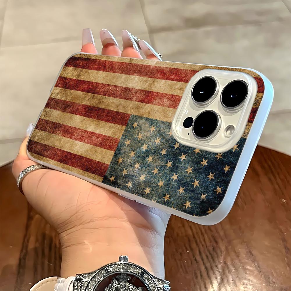 

Usa National Flag Phone Case For IPhone 17 Case For IPhone 13 16 15 14 12 17 Pro Max XR 7 8 SE Aesthetic Floral Cover Funda iphone 11 Pro