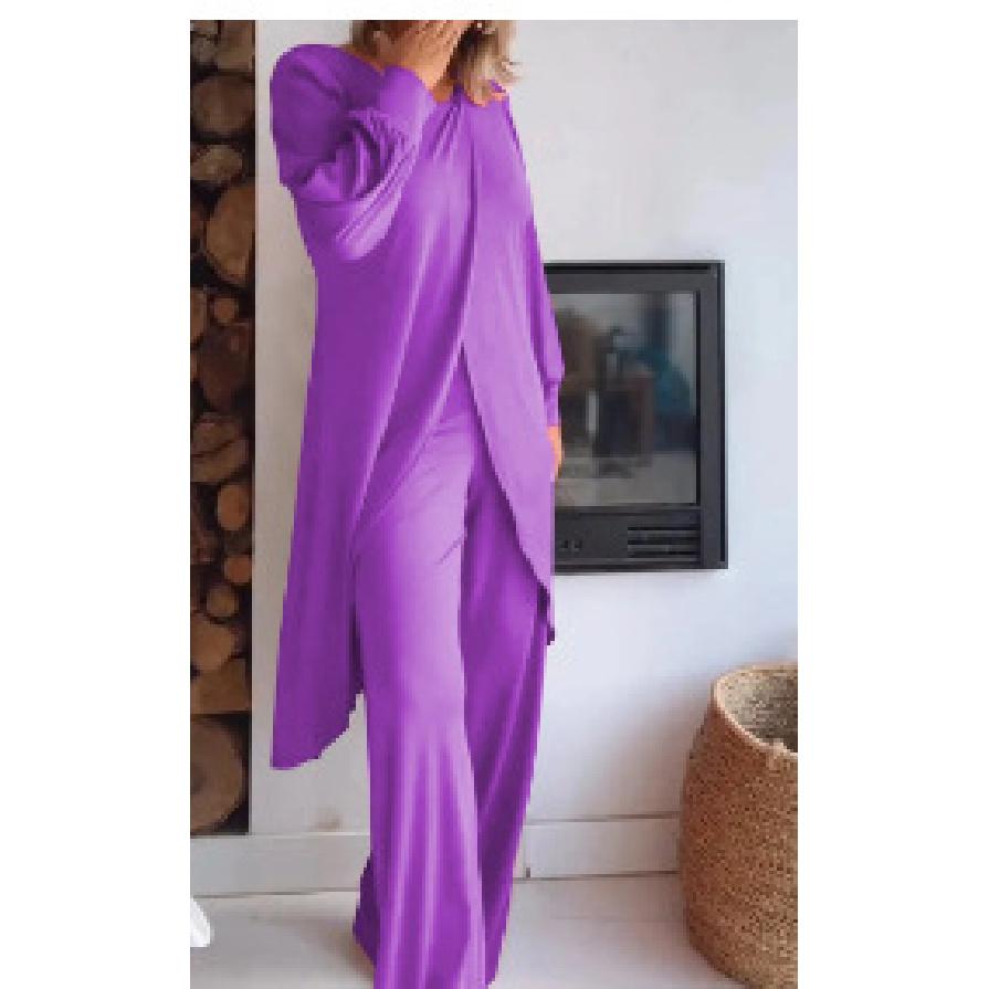 Women'S Spring And Summer New Comfortable Casual Sports Daily Commuting Fashionable Solid Color Clothing Set