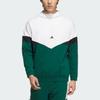 Adidas Twistknit Casual Simple Hoodie Long Sleeve Sweatshirt Men Sweatshirt White Academy-Green IM7226