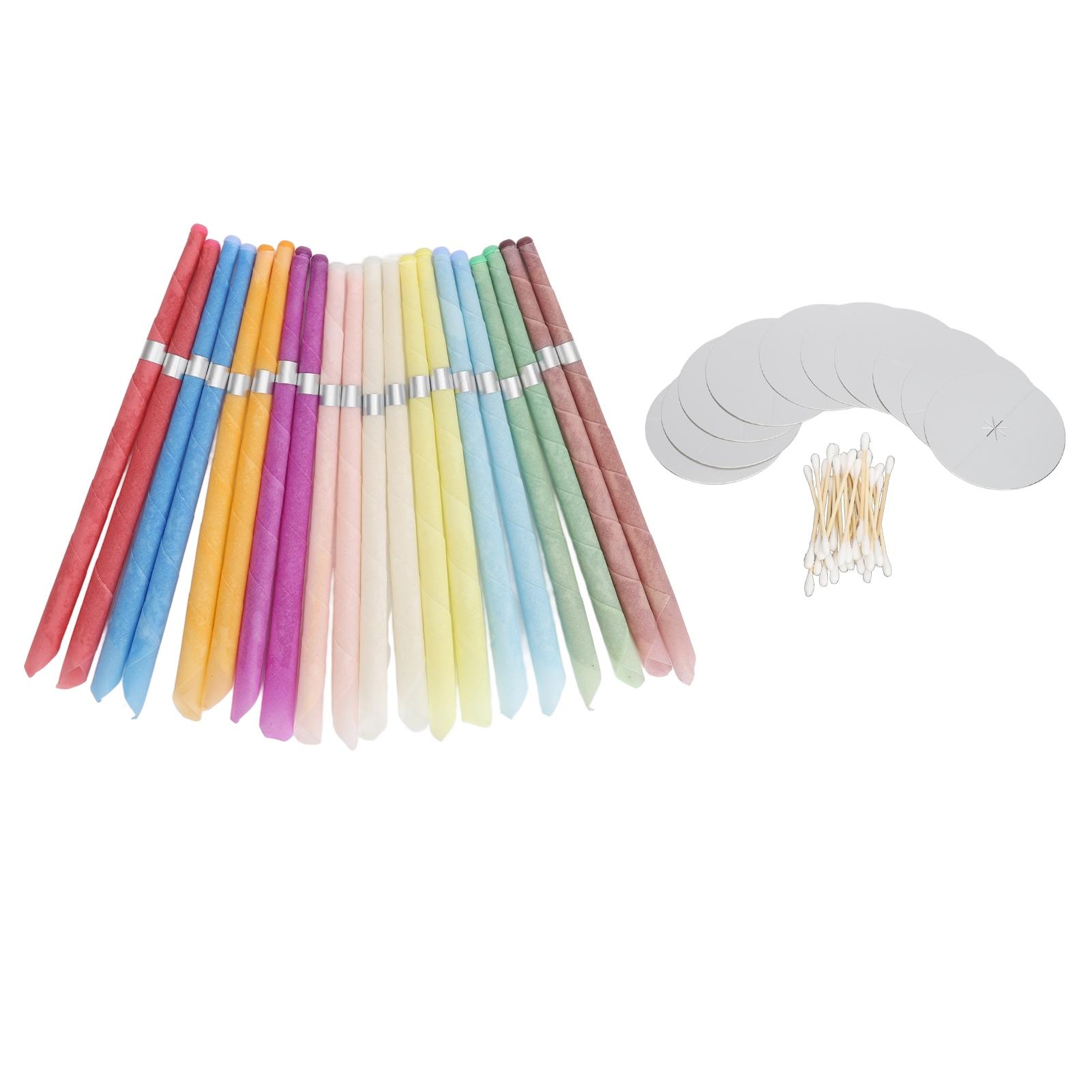 

10 Set Ear Candle Reduce Headache Tinnitus Earwax Removal Candles Alleviate Nerve Assist Sleep Ear