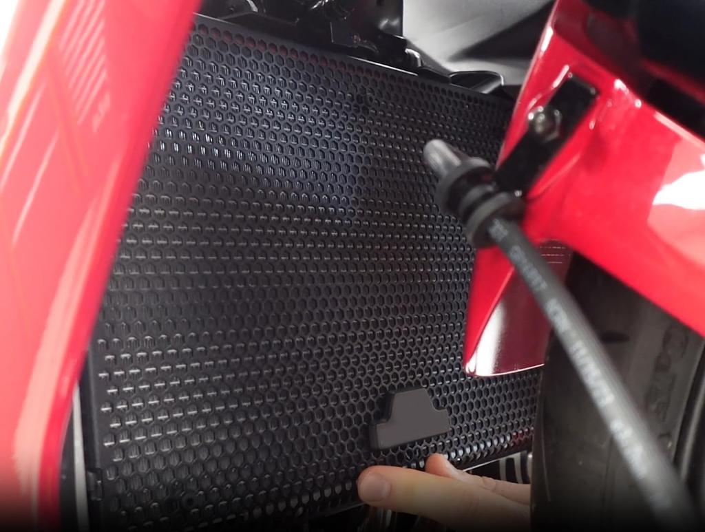 Motorcycle Radiator Guard & Radiator Core Guard for Honda CBR650R/E-Clutch and CB650R/E-Clutch (2024) <8BL-RH17>