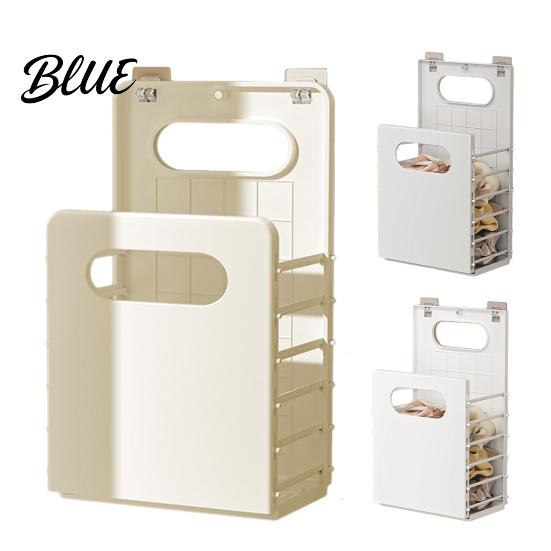 Large Capacity Laundry Container Wall Mounted Hamper Breathable Container Foldable Heavy Duty Toy Storage Basket Space Saving Basket for