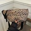 Women's Leopard Print Chest Bag Large Capacity Waist Bag for Women Travel, Shopping, Everyday Use Stylish Shoulder Crossbody Bag