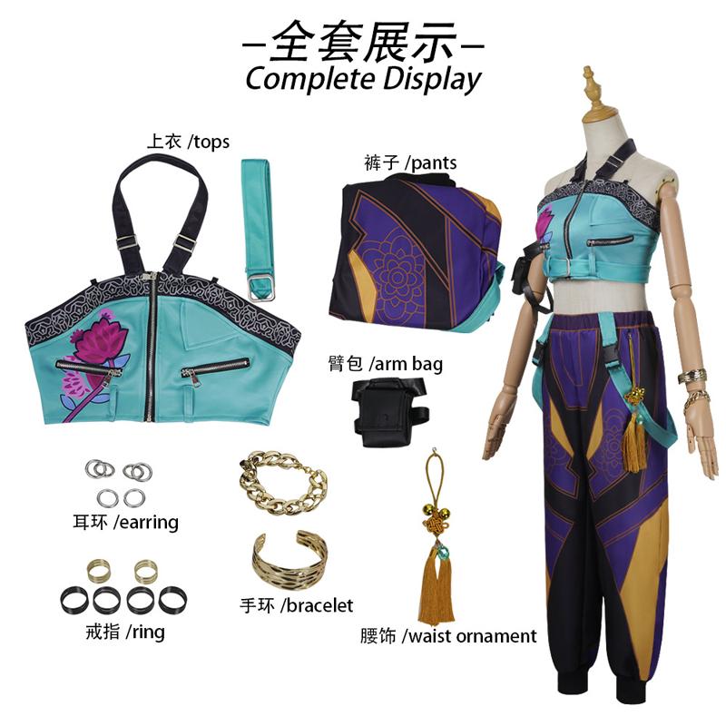 Girls Street-Outfit Childrens Cosplay Costumes Cartoon-Printed Cropped Top Jacket Shorts Halloween Party Stage Performance Costu