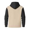 Men's Knit Hooded Sweatshirt Casual Long-Sleeve Sweatshirt