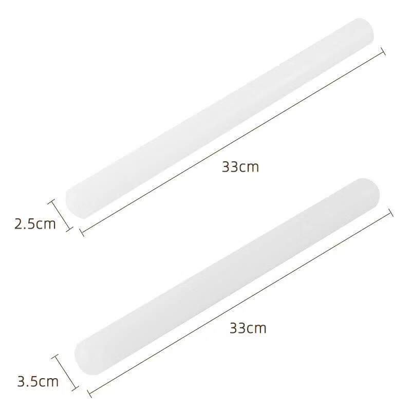 Yuzhuxun Thickened Glass Rolling Pin Set