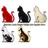 3D Cute Cat Car Sticker - Scratch Cover & Decoration