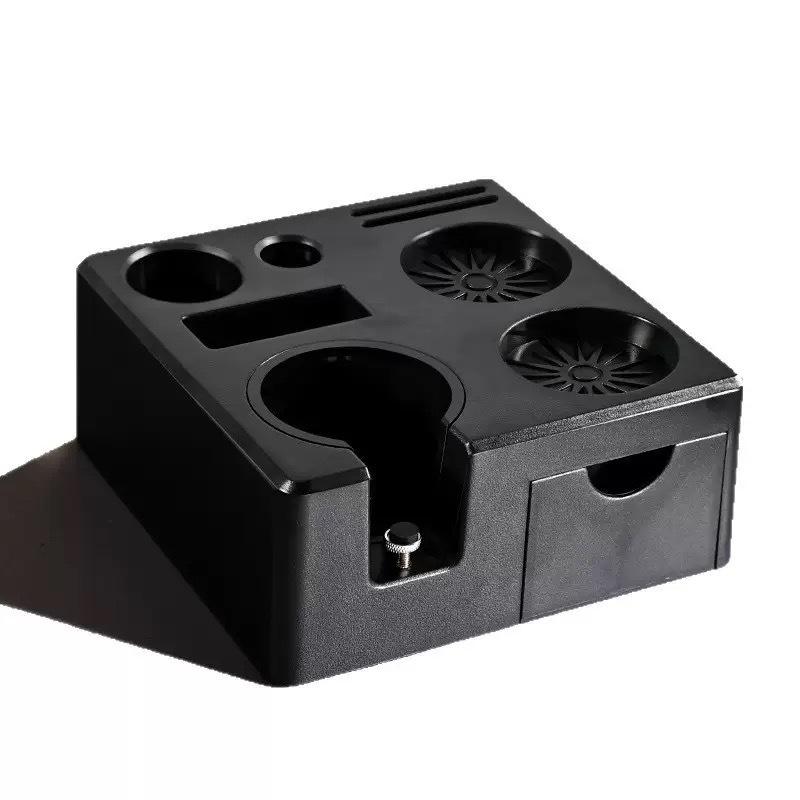 Espresso Kaffeetamper Station 9 in 1 Espresso Organizer Passend für 51 54 58MM Verteiler Siebträgerhalter & Puck Screen Zubehör