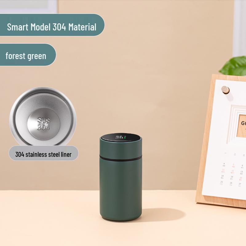 Smart 200ml Portable Insulated Ceramic Cup with Logo Engraving