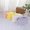 Plush Cosmetic Bag Convenient Storage Bag Large Capacity Toiletry Bag Multi-Layered Categorized Bag