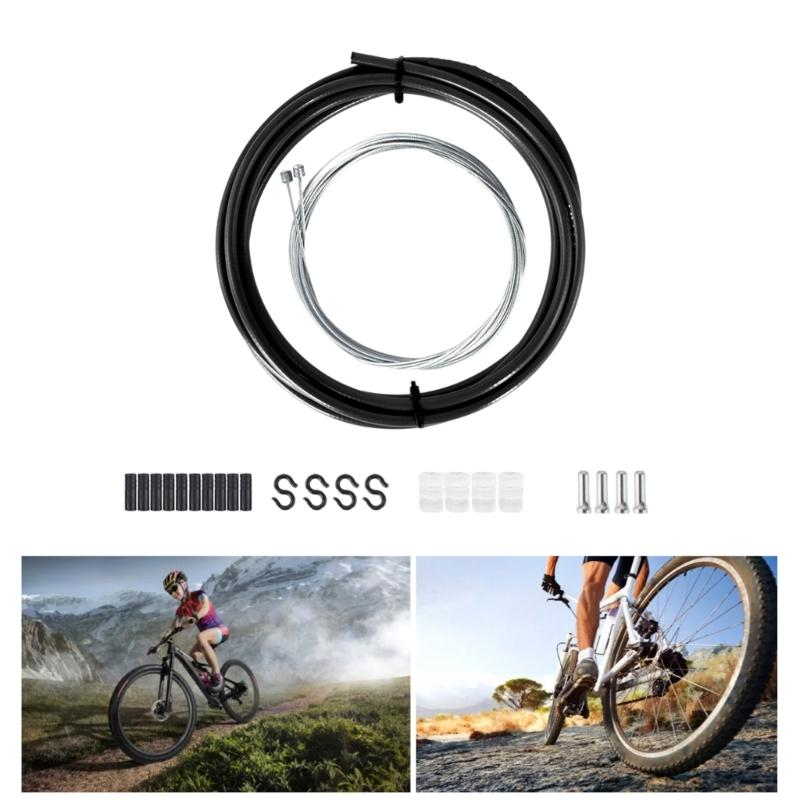 High Strengths Brake Gear Cable Housing Bike Derailleurs Shifters Levers Cable for Road Bikes and City Bikes