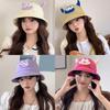 Cartoon Sun Hat with Plush Tentacles Women Photo Hat Outdoor Fishing Camping Hat