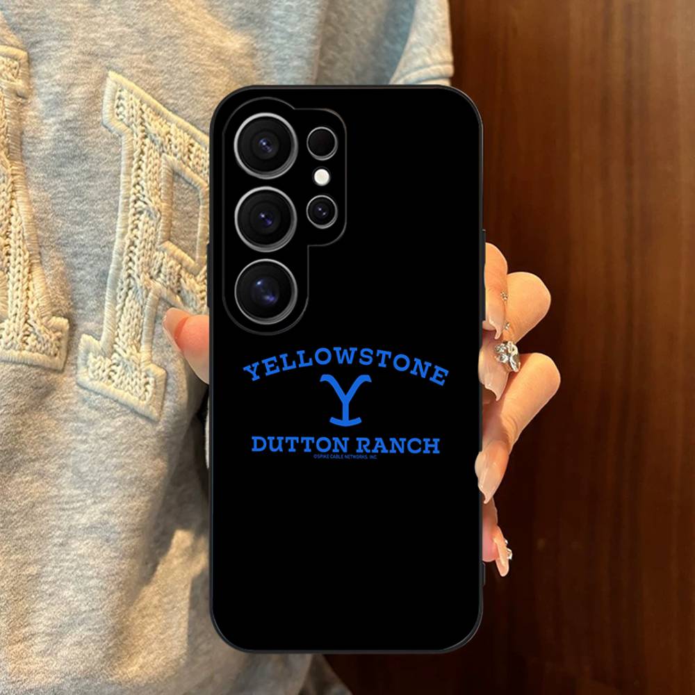 Popular Y-Yellowstone D-Dutton R-Ranch Phone Case For Samsung S 24 fe 25 Ultra plus 20 lite 21 30 22 23 24 22 Ultra 5G Fundas