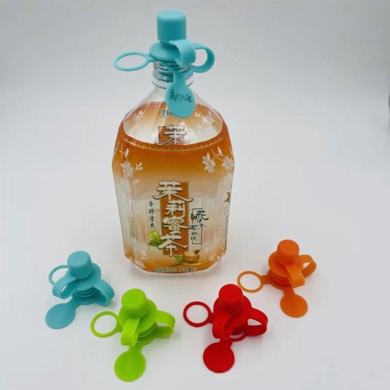 Bottle Cap Spout Adapter Protects Kids Mouth No Spill Silicone Water Bottle Cap for Kids & Adult Toddler Bottle Cap