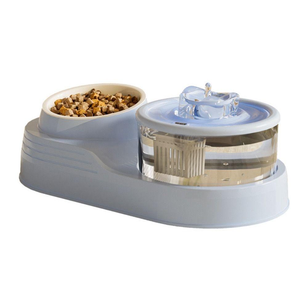 with Automatic Filter Cat Feeder and Water Dispenser Large Capacity Pet Food Feeder  for Pet