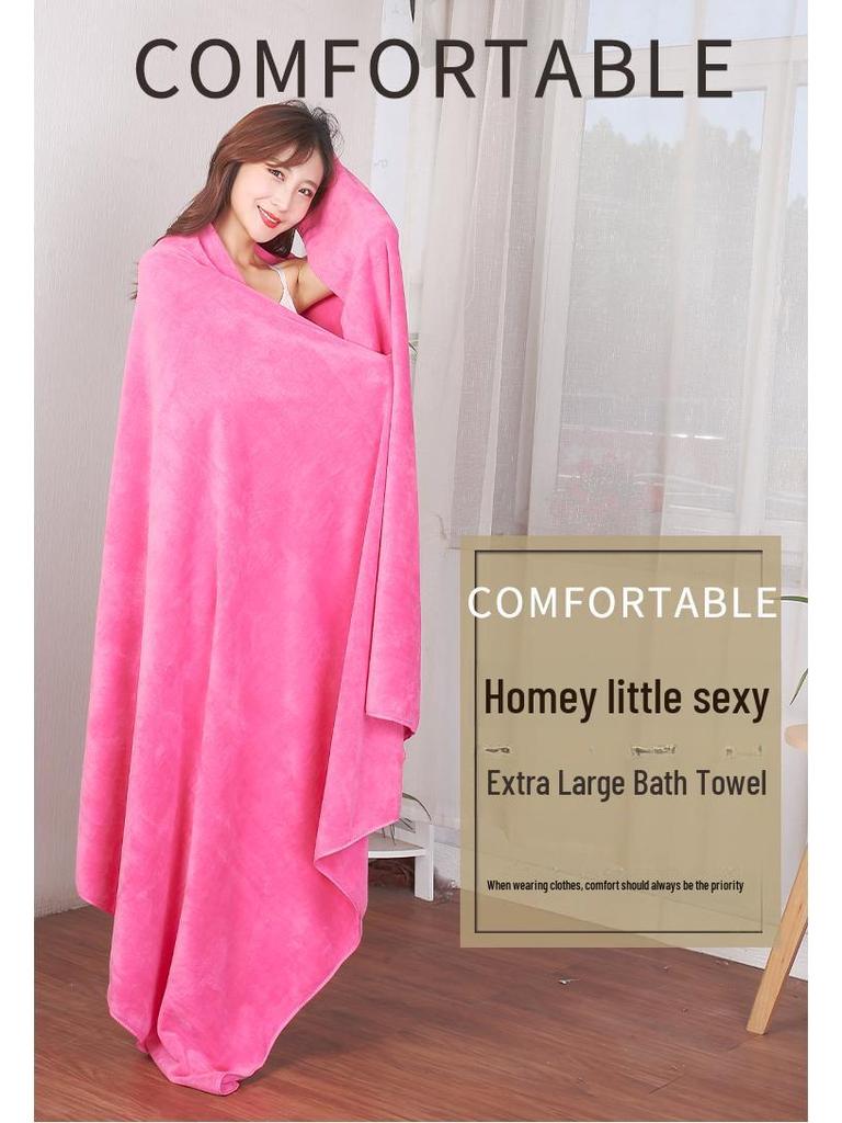 430g 80x180cm Ultra-Absorbent Bath Towel for Salon Massage Beds