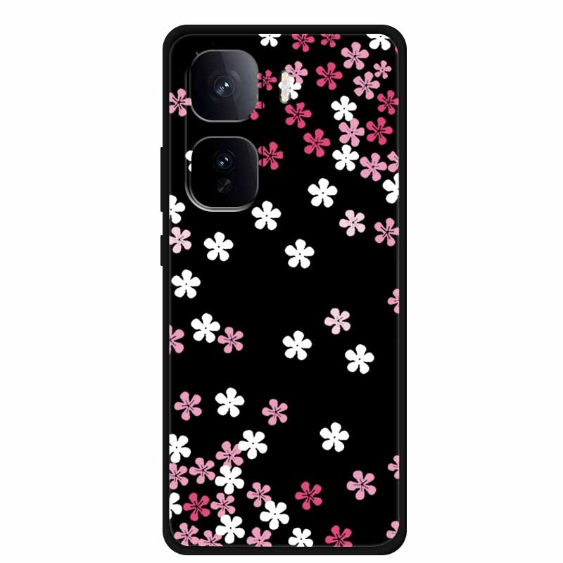 Black Silicone Case For Vivo iQOO Neo 10 Pro Plus Case Cartoon Coque Soft Back Cover For Vivo iQOO Neo 9s Pro Plus Case Funda