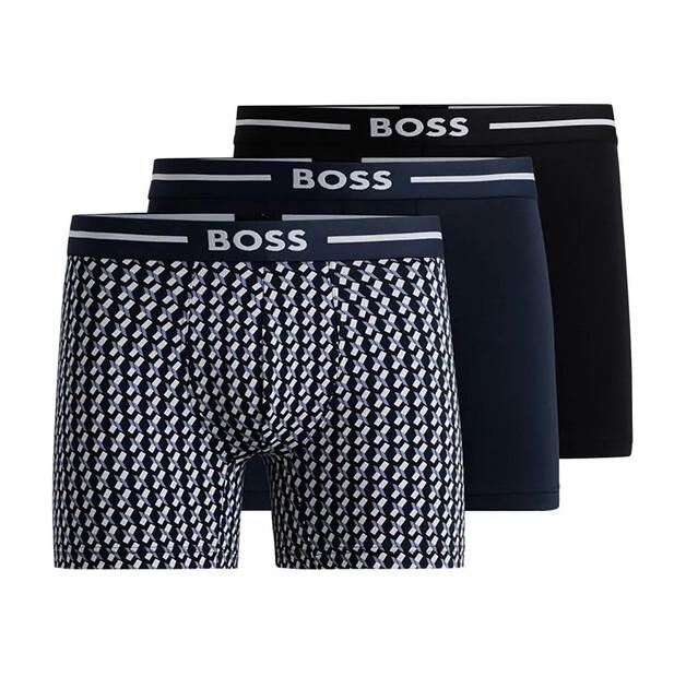 

BOSS Bold Des 10260694 боксеры 3 шт. S