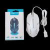 Esports Gaming Mouse, Wired, Cool Light, Usb Computer Interface, Business Office, Black And White, Multiple Types To Choose From