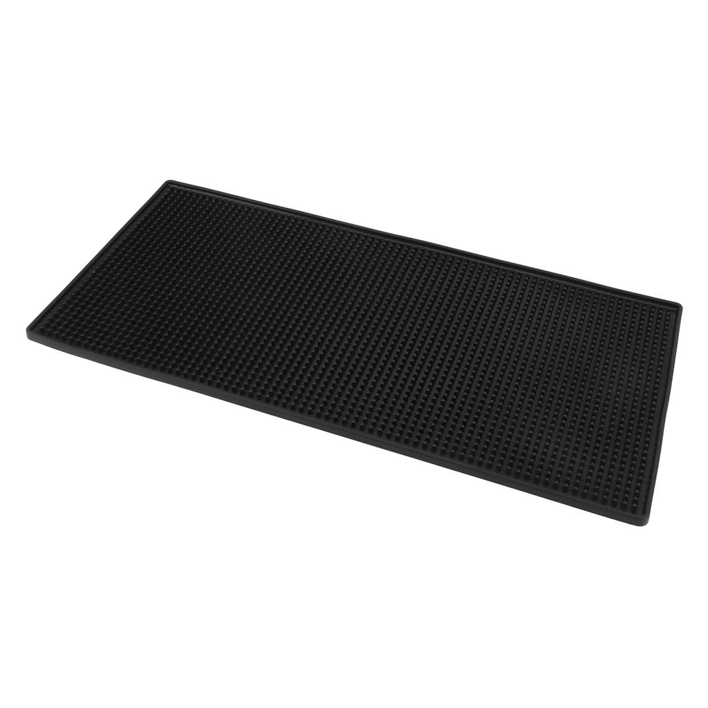 PVC Bar Mat PVC Bar Service Mat Rectangle Service Spill Cup Pad Glass Whiskey Coffee Wine Tea Beer