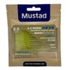 Mustad Ajiworm Bachifura 2.5 Inch (12 Pieces) Clear Chart