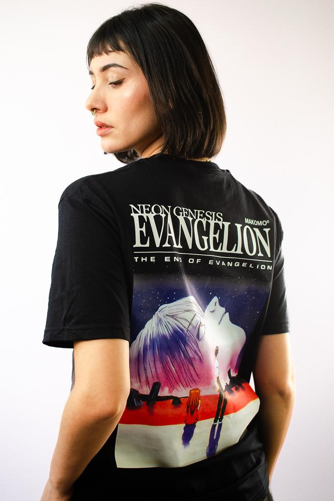 NEON GENESIS Graphic T-shirt Men Women Casual Cotton Loose Oversized Y2k Street Harajuku Comfortable Female Male Short Sleeve Clothing