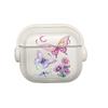 Transparent shell Transparent powder butterfly for apple AirPods 1 /1/1 generation protective shell cover pro with bracket