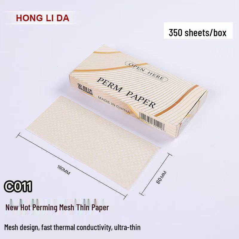 Aivenjia Multi-functional Ultra-thin Mesh Perm Paper for Hairdressing - Hot & Cold Perm, Lengthening Electric Hair Paper