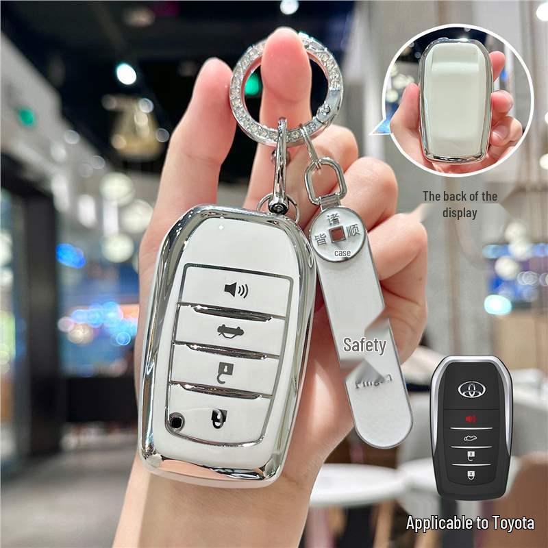Toyota Key Cover for Corolla, RAV4, Camry, Vios, Highlander, Asia Dragon, Velanda
