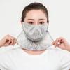 Hanging Ear Scarves Mask Breathable Cycling Scarf Hot Sale Face Cover Scarf  Sexy