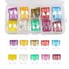 Transparent Cover for Added Safety 50PCS Car Fuses Assortment Kit 2A 35A