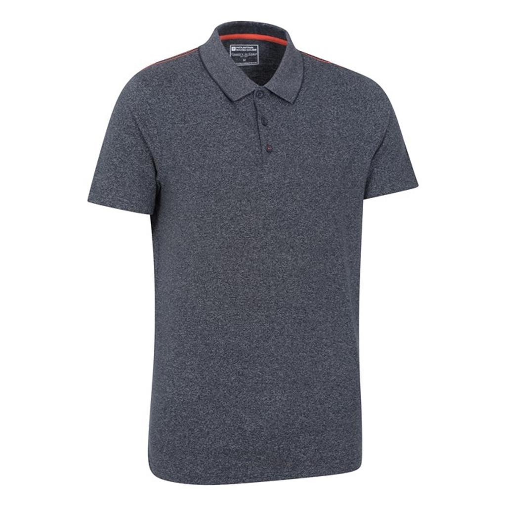 Mountain Warehouse Mens Cordyline Textured Polo Shirt
