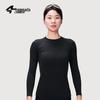 Lampaida Women's Compression Shirt: Long Sleeve Base Layer for Cycling, Running, and Warmth in Autumn & Winter