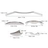 5pcs / set  Stainless Steel Gua Sha Scraping Massage Tool Muscle Pain Relieve Set