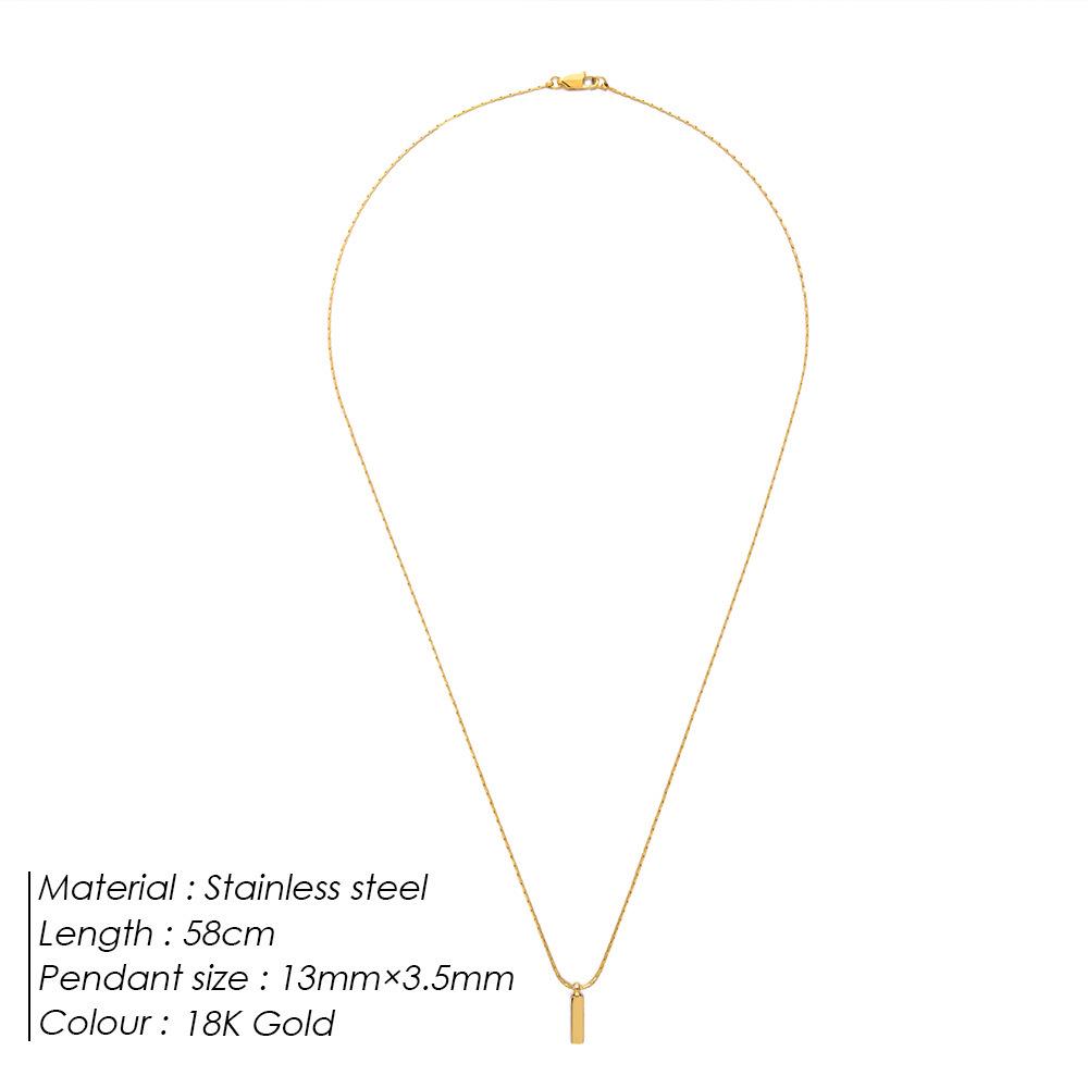 St. Delan Men's Hip Hop Clavicle Necklace - Fashionable Niche Design Sweater Chain Accessories