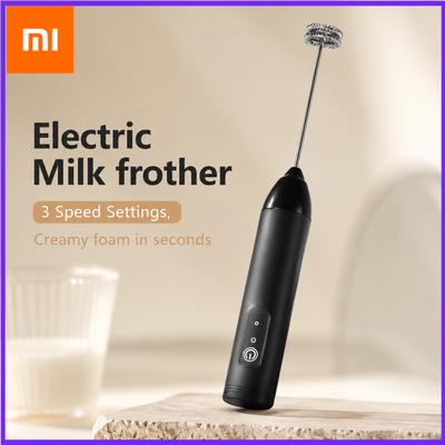 Xiaomi MINI Spumator de lapte USB reîncărcabil cu 3 viteze Aparat de spumă Mixer cafea Mixer cu mâner electric Blender Bătător de ouă Instrumente de gătit fierbinte