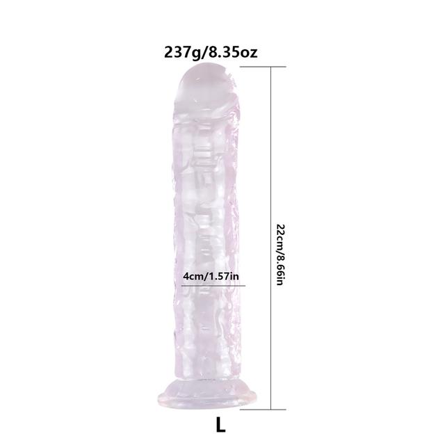 Jelly Dildo 6 Sizes Penis Adjustable Strapon Dildo Realistic Sex Toys For Lesbian Women Couples Suction Cup Dildo Pants