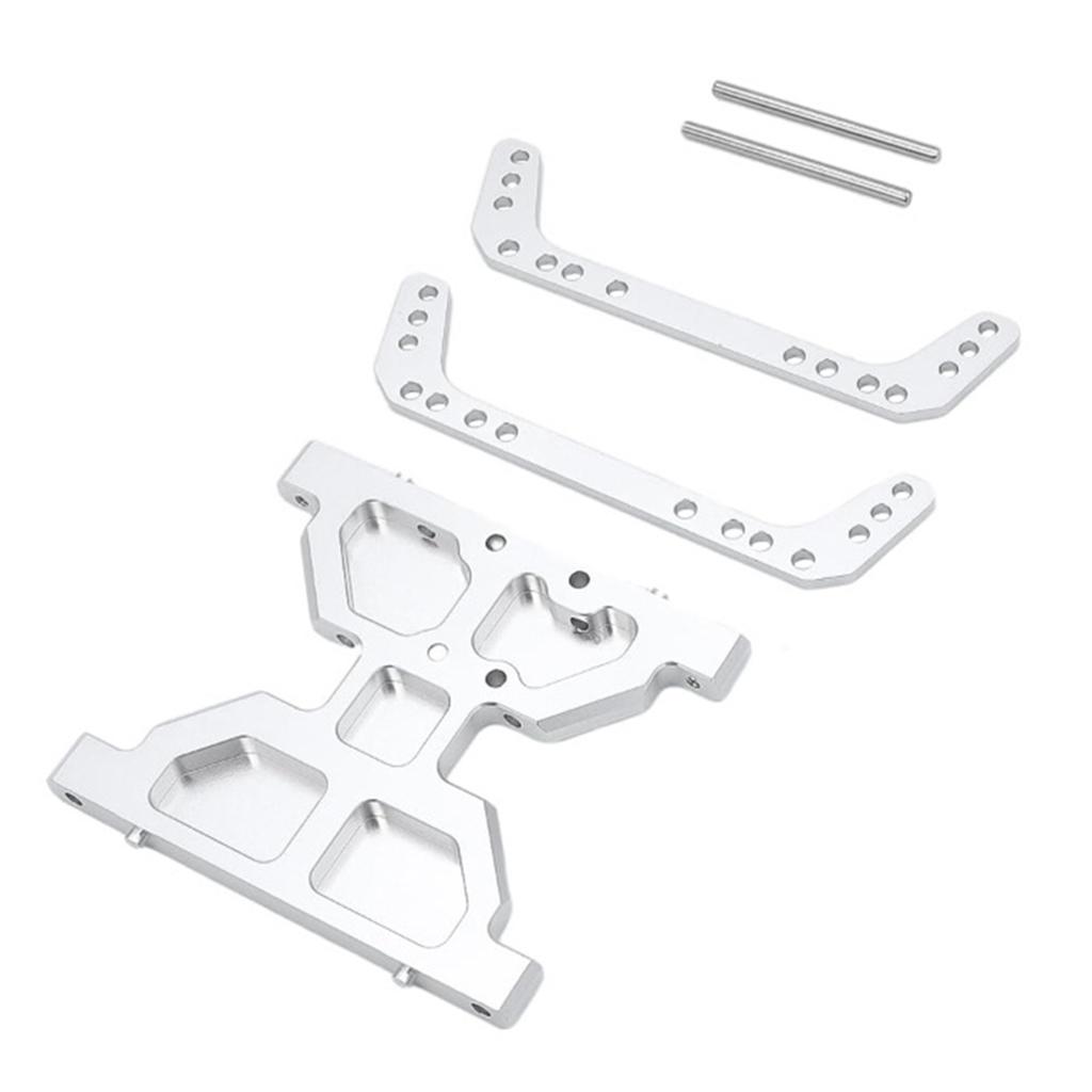 For 1/10 RC Crawler Car Carbon Fiber Chassis Skid Plate Transmission Plate Upgrade Part For Axial SCX10 Capra 1.9 UTB F9