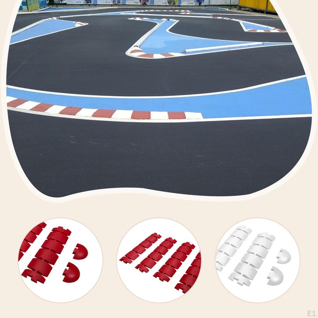 RC Car Field Fence Set Racings Track Drifts High Performance Decorative Easy Use Repair