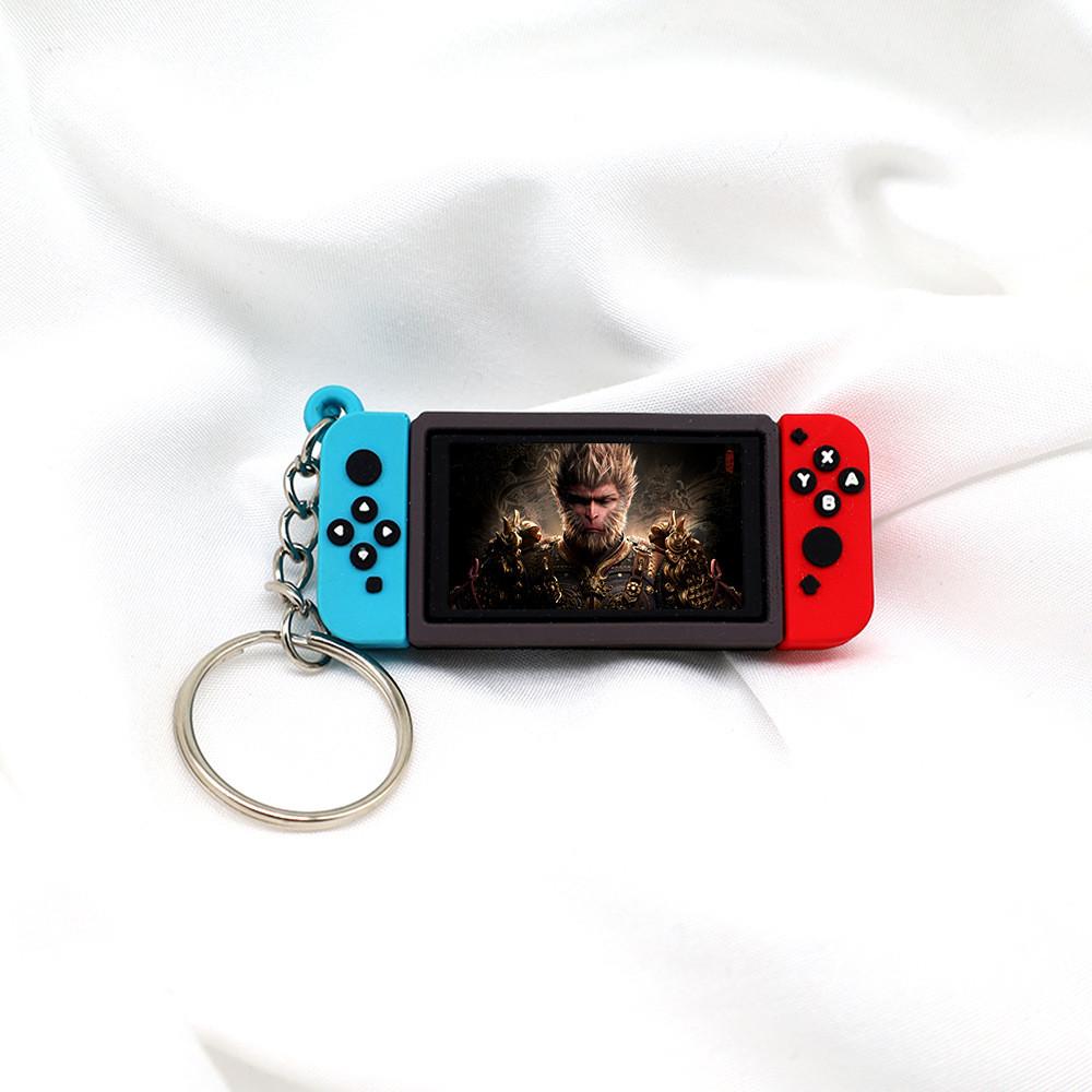 Unique Black Myth Wukong Game Controller Keychain Accessory For Switch And Ps5 Perfect For Gift Giving