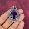 Amethyst Pendant Gemstone Jewelry, 925 Solid Sterling Silver Pendant, Gift For Women Handmade Pendant