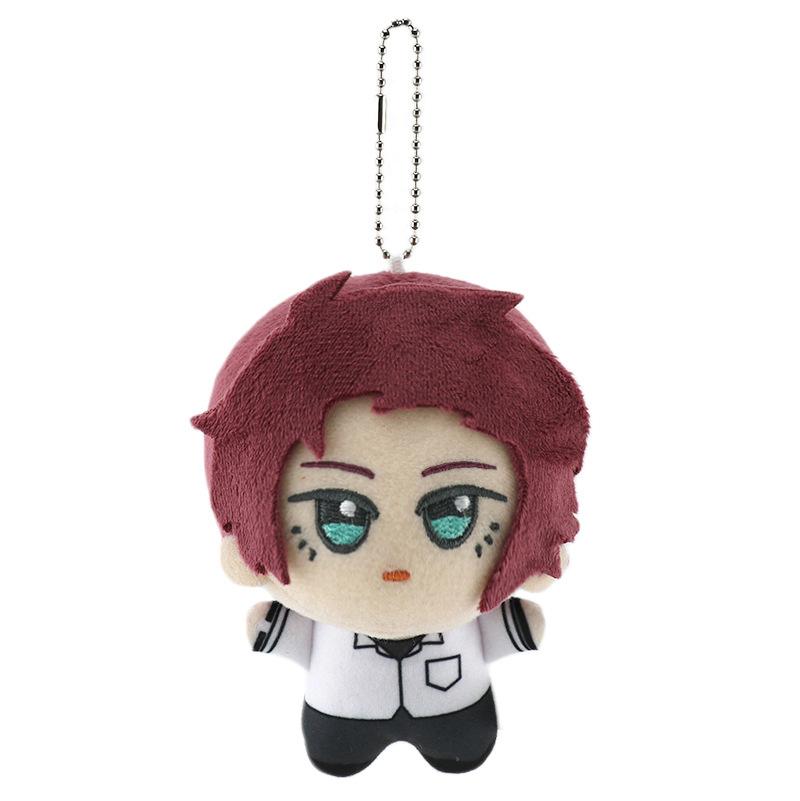 10cm Anime Volleyball Boy Blue Lock Kawaii Bag Charm Key Ring Isagi Mikage Reo Rin Itoshi Itoshi Sae Plush Plaything Kids Gift