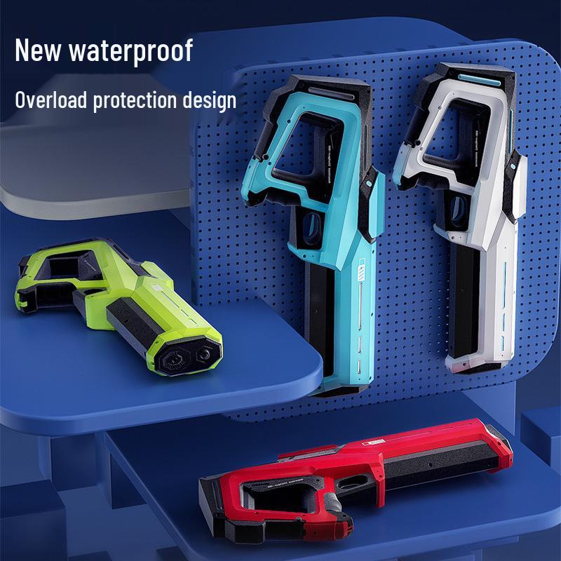 High-Pressure Automatic Electric Water Gun with Pulse Absorption – Large Capacity and Black Technology Design