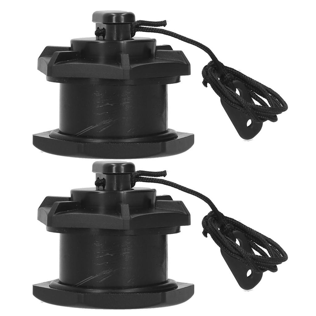 2Pcs PVC Hex Drain Valve Replacement for Yacht Inflatable Fishing Boat Kayak Canoe