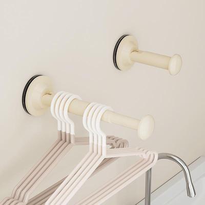 No-Drill Wall-Mounted Suction Cup Clothes Drying and Storage Rack
