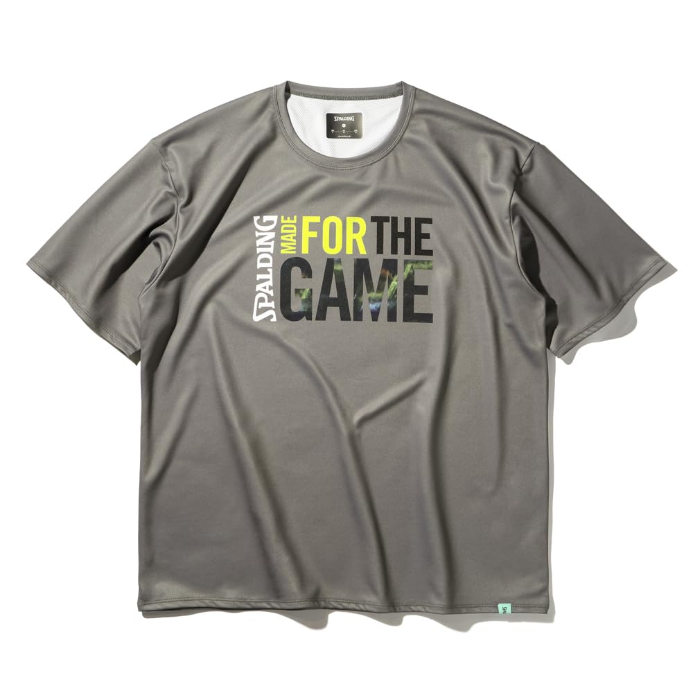 

Spalding Biomarble Made for the Game Stone T-Shirt, Size M (SMT25008)